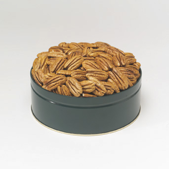 4 lb Gift Tin Premium Pecan Halves